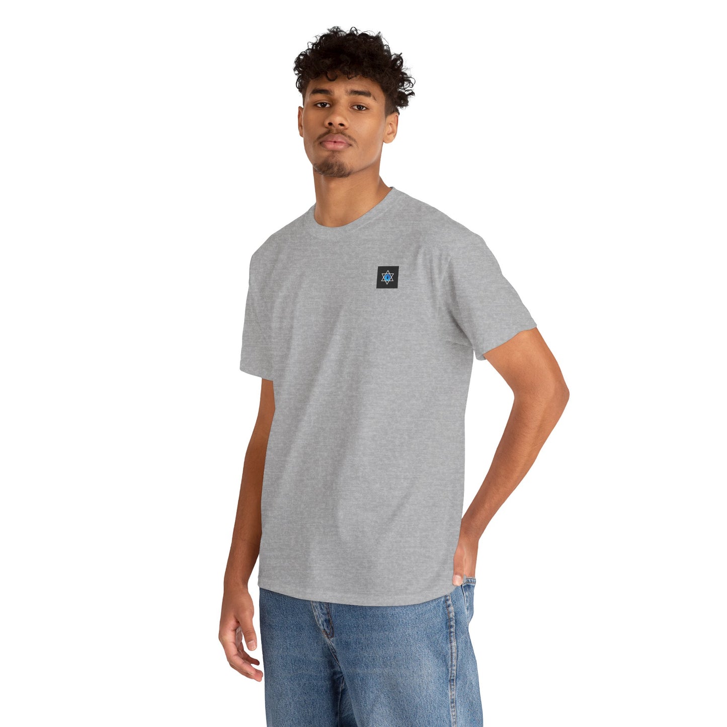 Unisex Heavy Cotton Tee "Am Yisrael Chai"
