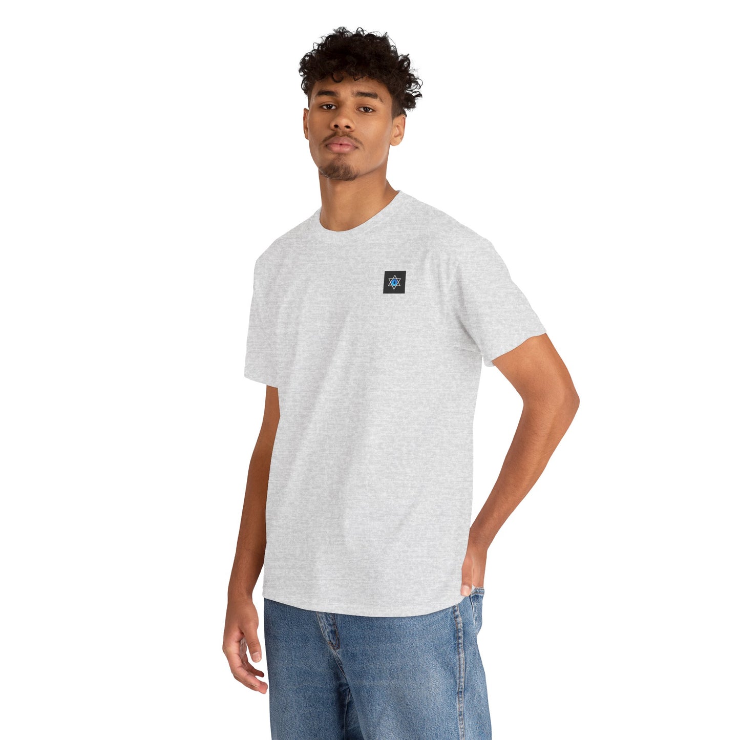Unisex Heavy Cotton Tee "Am Yisrael Chai"